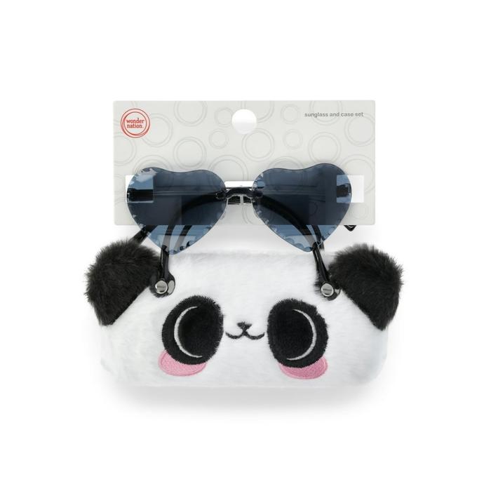 Panda Girls Sunglasses and Case Set