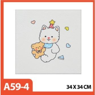 Wallpaper Dinding Kamar Tidur Anak 3D Foam Aesthetic Tahan Air Sticker Dinding Bed Headboard
