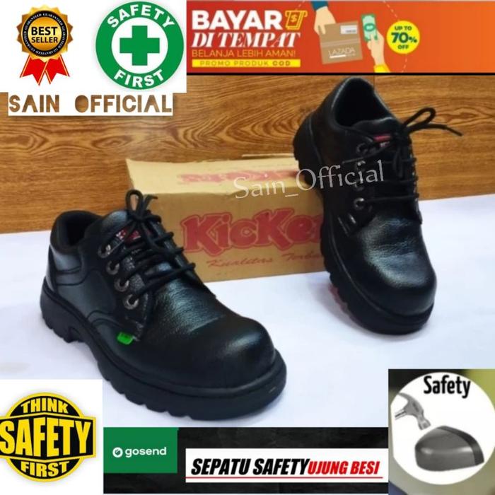 Sepatu Safety Pria Sepatu Safety Kickers Pria