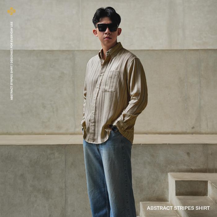 Abstract Stripe Shirt SIGNORE