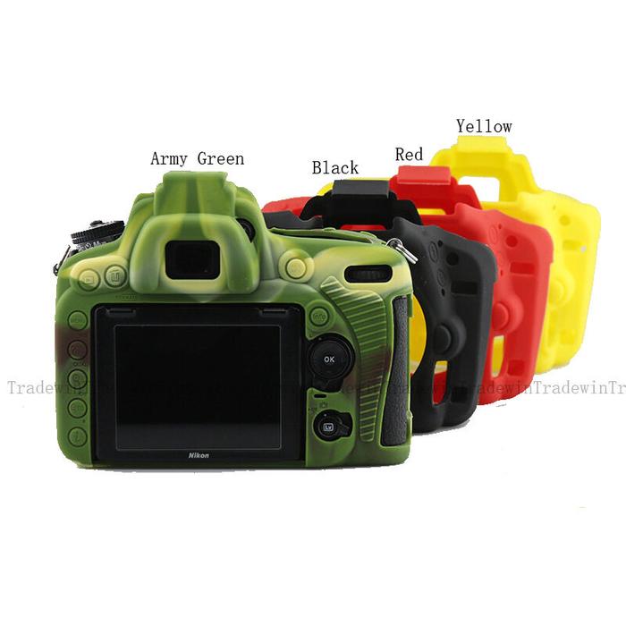 Nikon D750 Casing Penutup Bodi Kamera Karet Silikon Lembut untuk