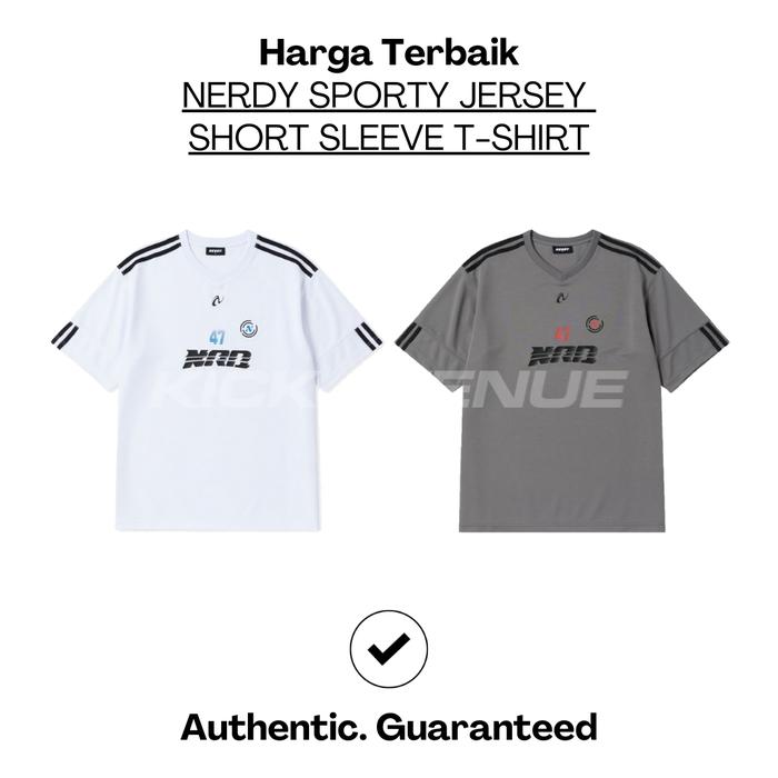 Nerdy Sporty Jersey Short Sleeve T-Shirt
