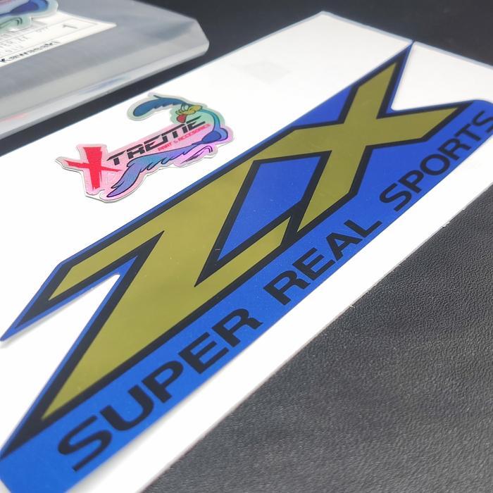 Striping Stiker ZX Ninja RR Old ZX Biru Kawasaki [NTS]
