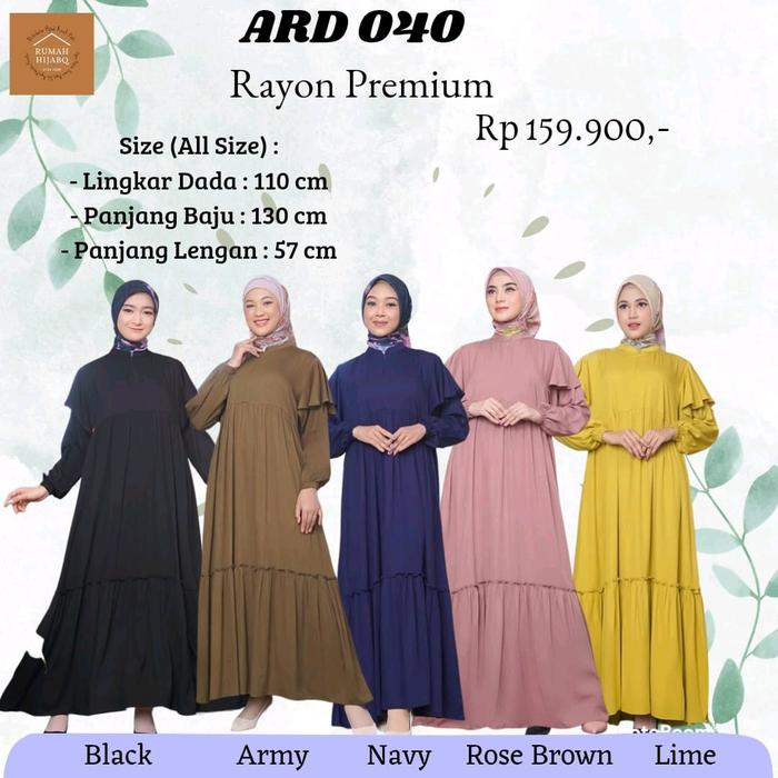 dres Rayon premiun arrafi daily adem bahanya