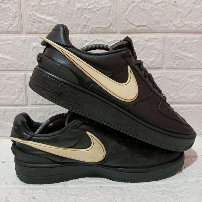 Sepatu Sneakers π!k£ Af1 low X Ambush Black White size - 44