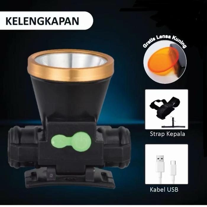 SENTER KEPALA JL66 HEADLAMP LED 30W - yunyunshop