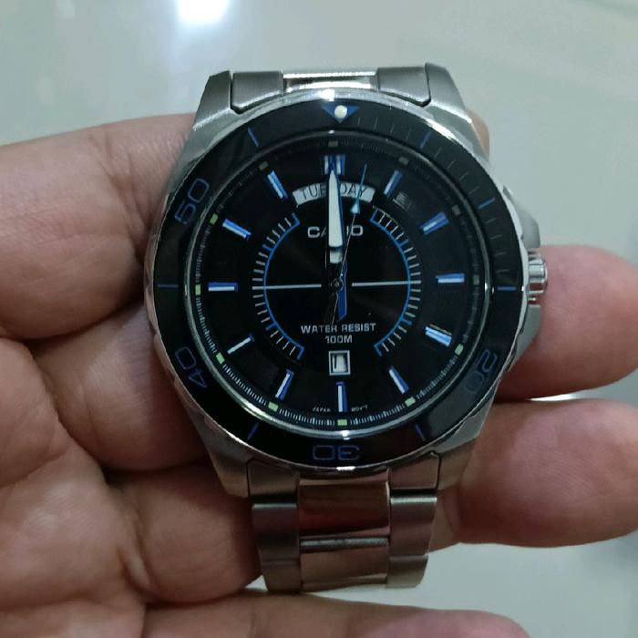 Jam Casio MTD 1076 Original Preloved