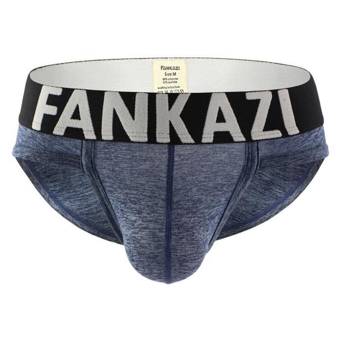 (COD) 4 PCS FANKAZI Celana Panjang Pria Kation Bagian Tipis Kasual Elastis U Cembung Pinggang Rendah