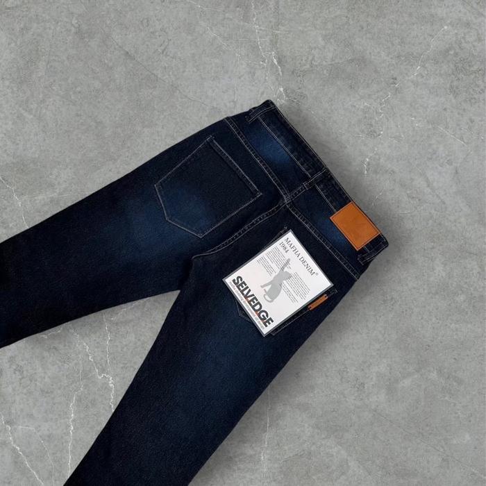Celana Jeans Pria CMJEE – Slimfit Stretch Premium | Denim Vintage Kekinian -Pants Denim Cowok Slimfi