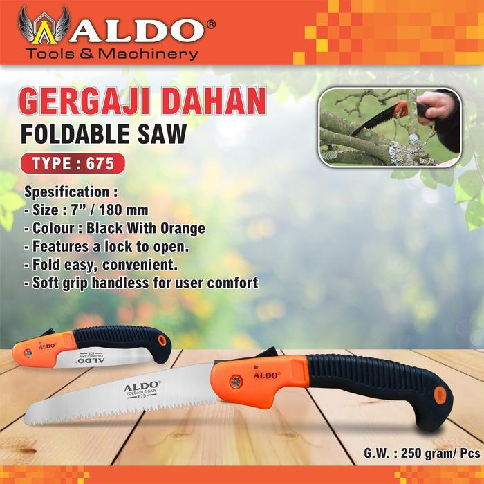 GERGAJI DAHAN TYPE : 675 MERK ALDO