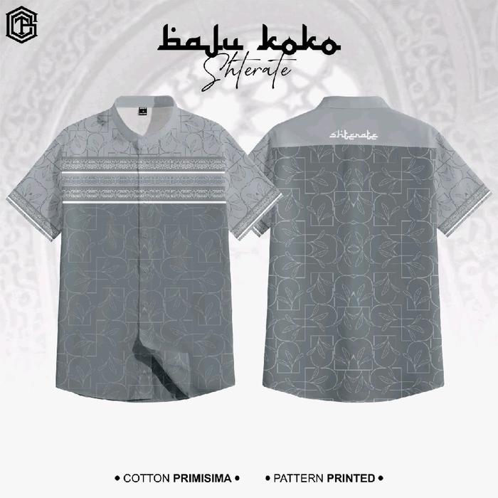 Baju Koko Sh Terate Simpel Kemeja Koko Psht Terate Baju Koko Pria