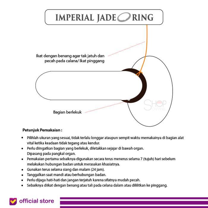 Imperial Jade Ring Korea - Cincin Pembesar Alat Vital Pria