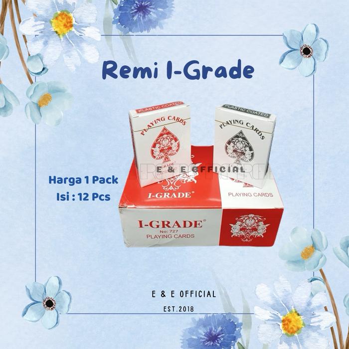 KARTU REMI IGRADE / PLAYING CARDS IGRADE 727 / REMI IGRADE 727