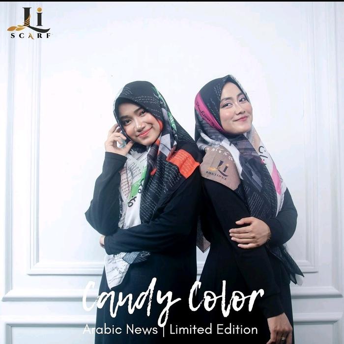 Jilbab Li Scarf Candy Color