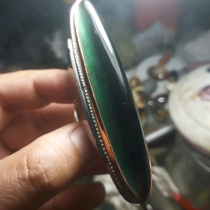 Pandan Suji Kristal Rudal - Cincin Batu Akik