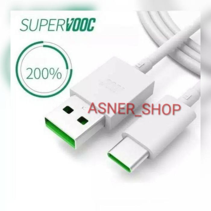 Kabel Data Oppo Type C Support Vooc A9 2020 / Reno 3 Alltipe