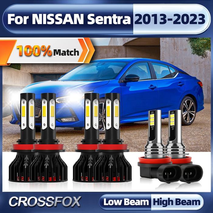 H11 LED Car Headlight Bulb 60000LM CSP Chip Auto Fog Light Car