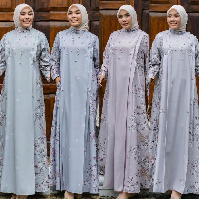 GAMIS DRESS DHIYA ORI PREMIUM BY D'LOVERA
