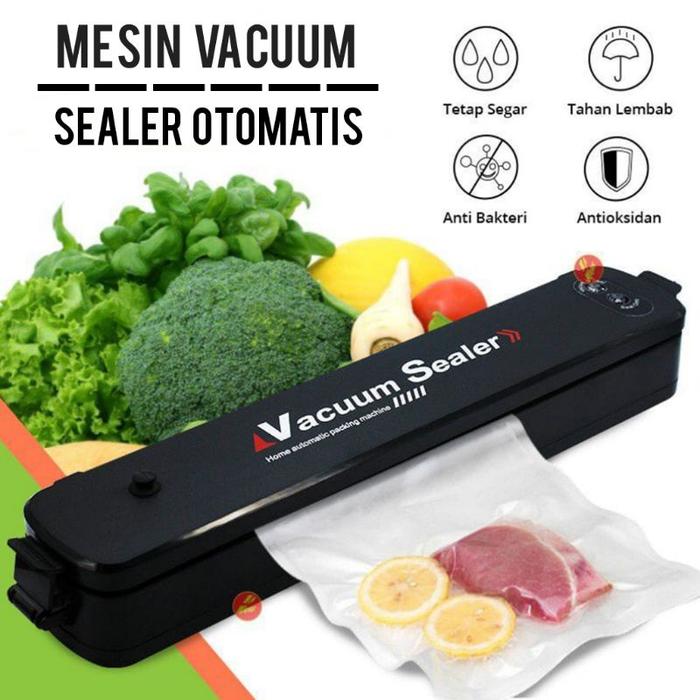 HL0234 Vacuum Sealer Food Mesin Vakum Plastik Pembungkus Makanan Otomatis Alat