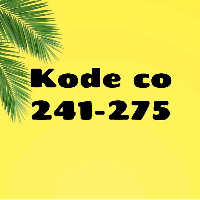 KODE CO 241 - 275 // jaket Hoodie // jaket cruneck