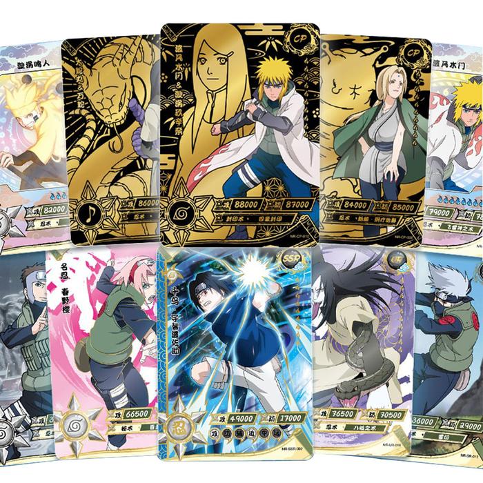 Kartu Anime Kartu Naruto Boruto NARUTO Koleksi Buku Album Hokage
