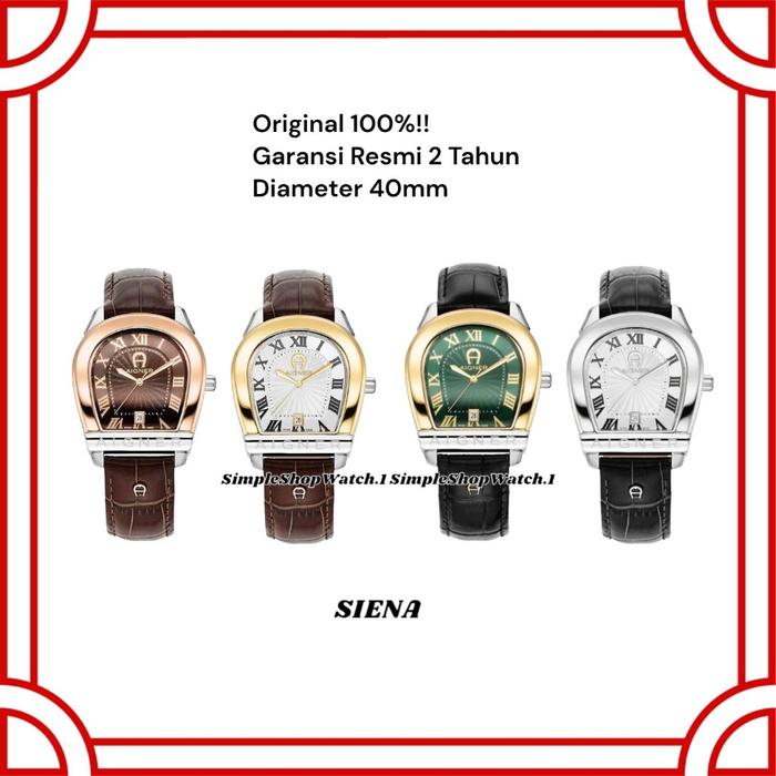 Original 100%!! Jam Tangan Pria AIGNER Sienna AGW.244001 AGW.244003 AGW.244004 AGW.244005 Garansi Re
