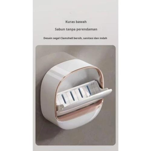 Tempat Sabun Dinding Kamar Mandi / Wall Soap Holder / Kotak Sabun Tempel Gantung Kamar Mandi / Wadah