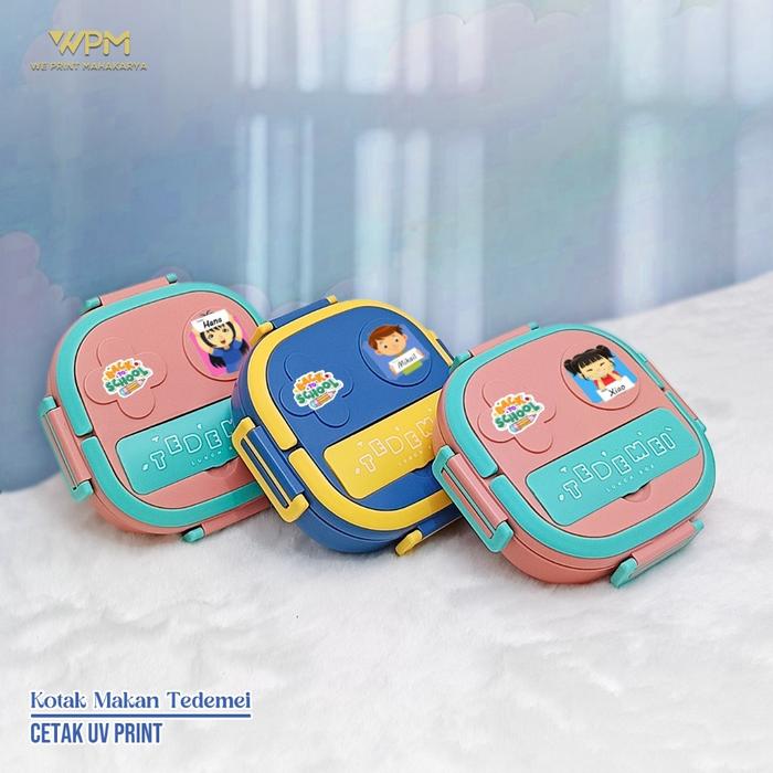 KOTAK MAKANA ANAK STAINLES / KIDS LUNCH BOX CUSTOM / KOTAK MAKAN CUSTOM ( TIDAK INCLUDE PACKING )