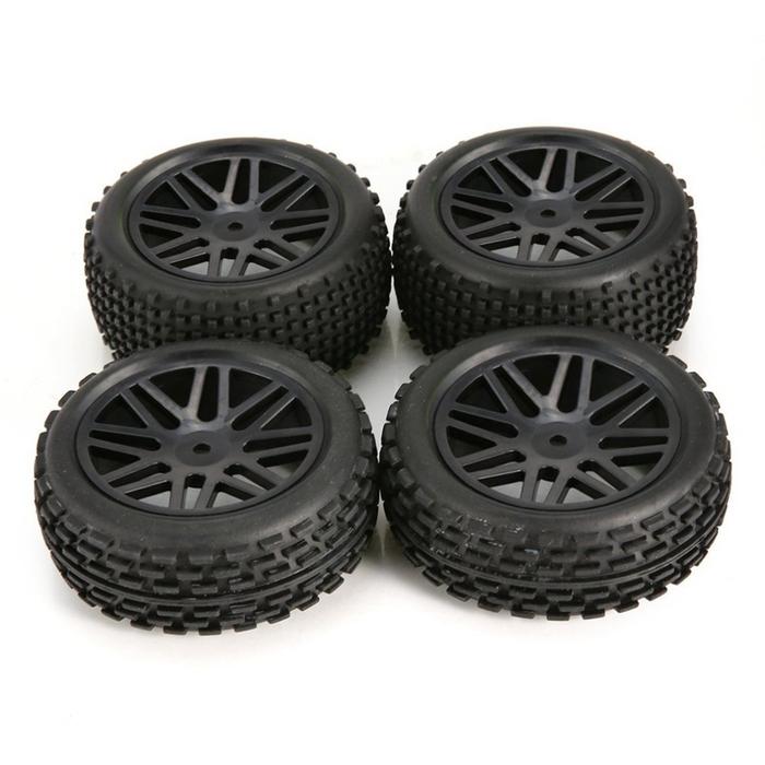 4 Buah Ban Roda Ban 86Mm untuk Wltoys 144001 124019 104001 Bagian