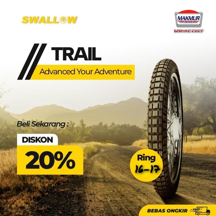BAN LUAR Swallow Trail Ring 16 & 17"