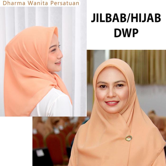 Jilbab/Hijab Dharma Wanita Persatuan Jilbab/Hijab DWP / Jilbab DWP Dharma Wanita Terbaru