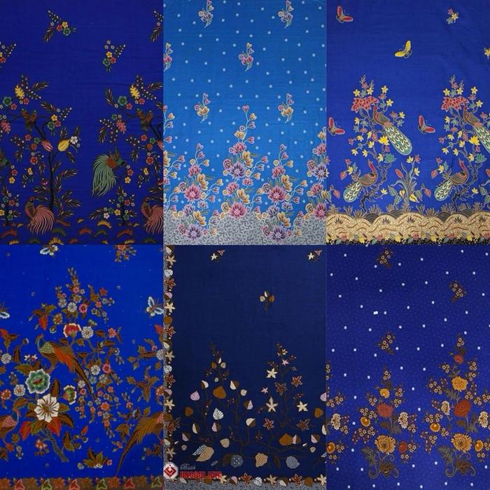 KAIN BATIK WARNA BIRU NAVY BIRU DENIM ICE BLUE BIRU LANGIT SERAGAM BRIDESMAID KATUN HALUS CIBULAN HI