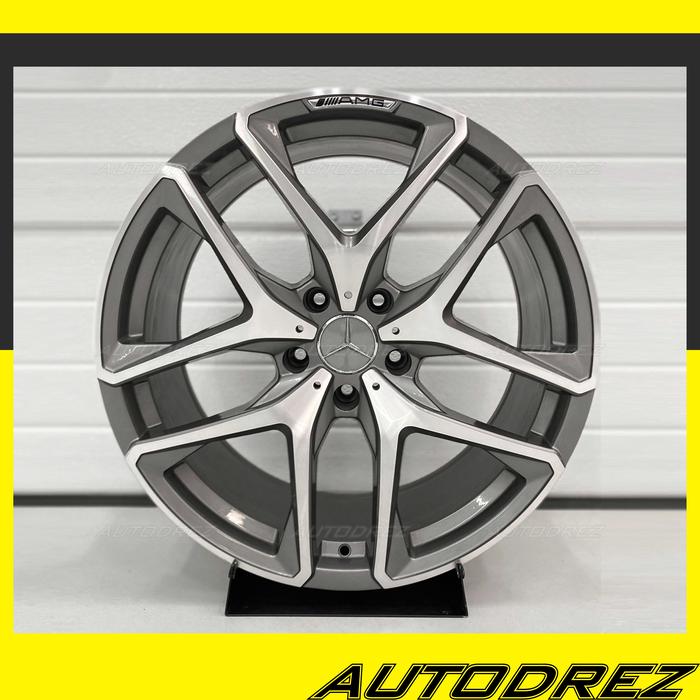 Velg Forged Hybrid Mercy Mercedes AMG G63 W460 W463 5x130 Ring 21 R21 Grey Machined Face