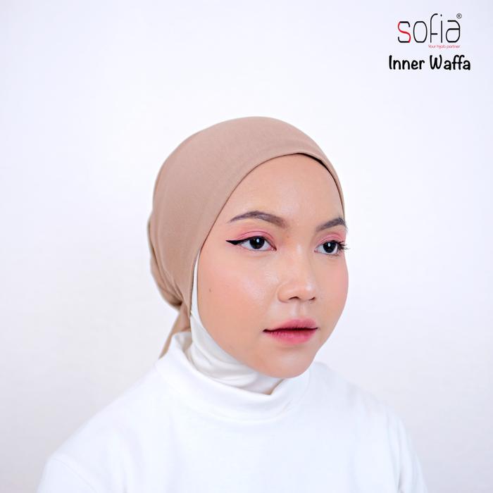 Sofia Ciput Inner Waffa Bahan Kaos Premium Asra Hijab untuk Kenyamanan Maksimal