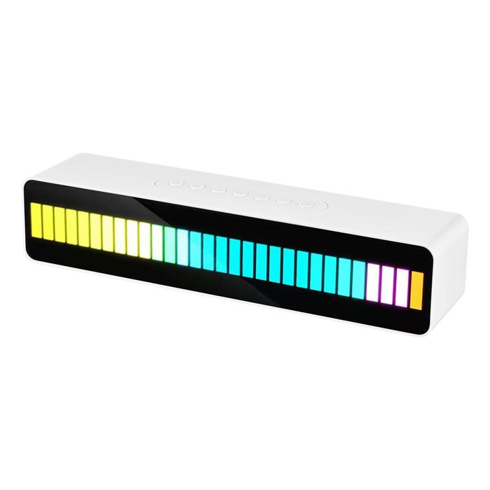 Lampu irama manik-manik LED, pengeras suara BT Speaker ganda tanduk