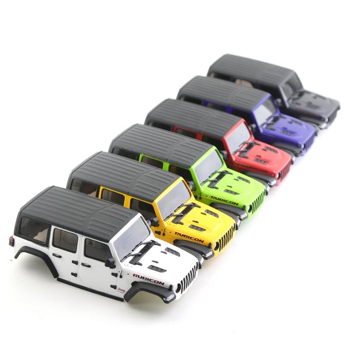 Bodi Mobil RC untuk Kyosho Mini Z Mini-z 4X4 JEEP Wrangler Rubicon
