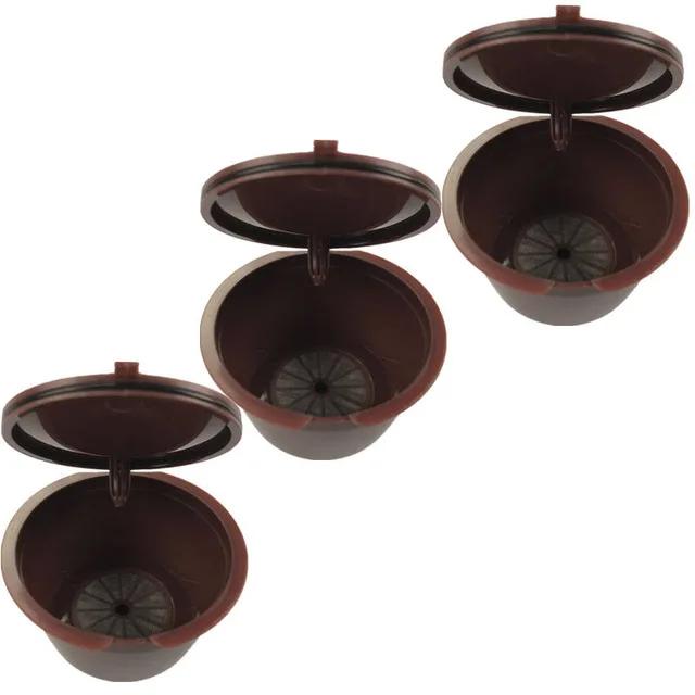 3pcs/Set Refillable Dolce Gusto coffee Capsule nescafe dolce gusto reusable capsule gusto capsules d