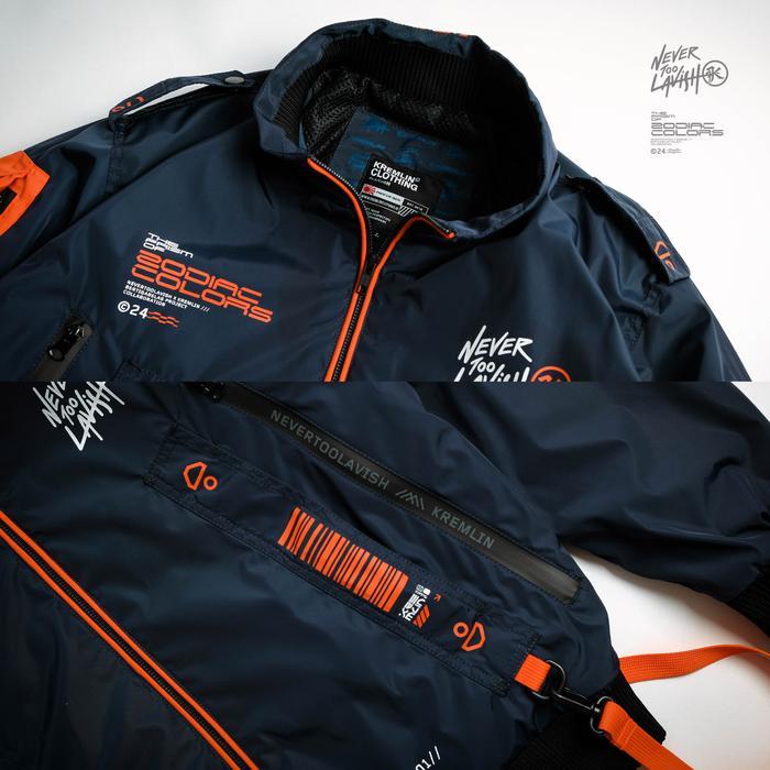 Kremlin X Nevertoolavish Bomber Jacket Zodiac Colors - Aquarius Promo !