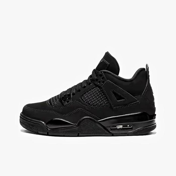 Sepatu Sneakers Men's / Pria Air Jordan 4 Retro 'Black Cat' 2006 308497-002 BNIB 100% Real Picture
