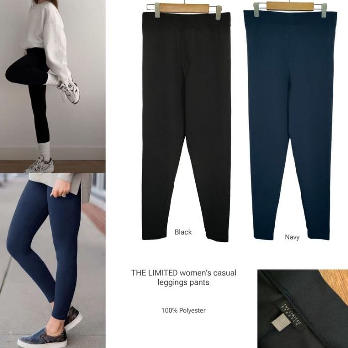 Ready.. THE LIMITED women's casual leggings pants / celana legging wanita branded / celana legging w