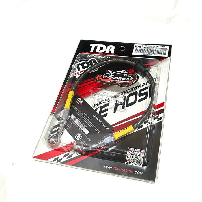 Selang Rem TDR Racing Original Ukuran 40 cm Banjo Fitting Flexible