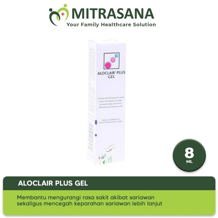 ALOCLAIR PLUS GEL 8 ML - OBAT GEL SARIAWAN ALAMI