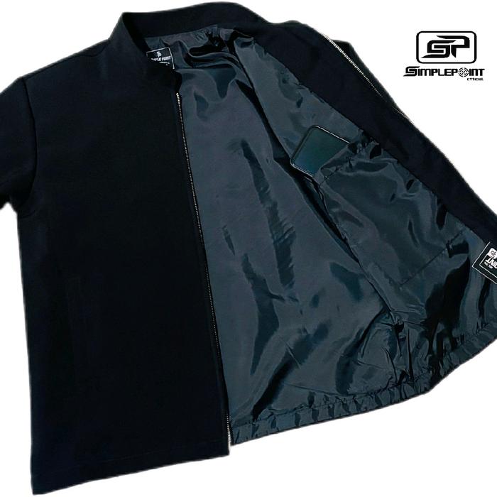 SIMPLEPOINT - Jasket Pria Dewasa Premium Kerah Koko