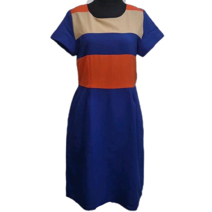 BLF Color Block Midi Dress