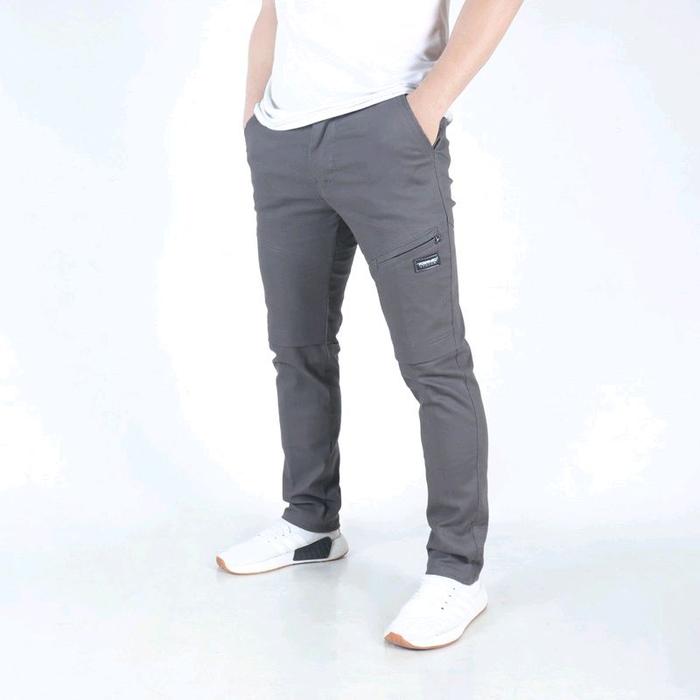celana chino pants abby reguler fit - nevada