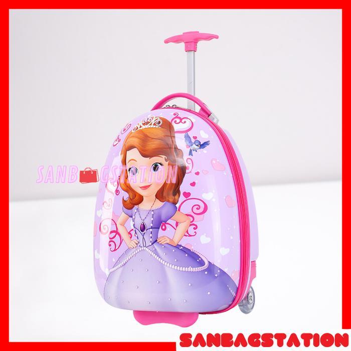 Tas Trolley Fashion Anak Perempuan Troli Koper Telur SD Trolly Sofia