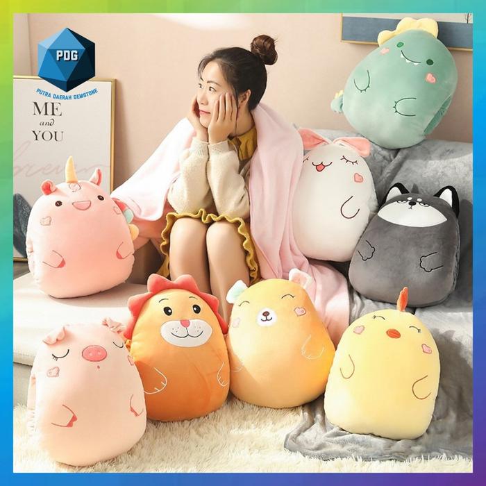 Boneka Selimut Boneka Bantal Balmut Selimut Boneka Bulu Halus Lembut PREMIUM ORIGINAL
