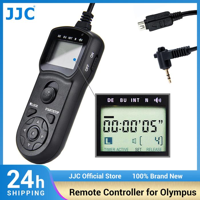 JJC Timer Remote Control Shutter Release for Olympus OMD EM5 EM5II