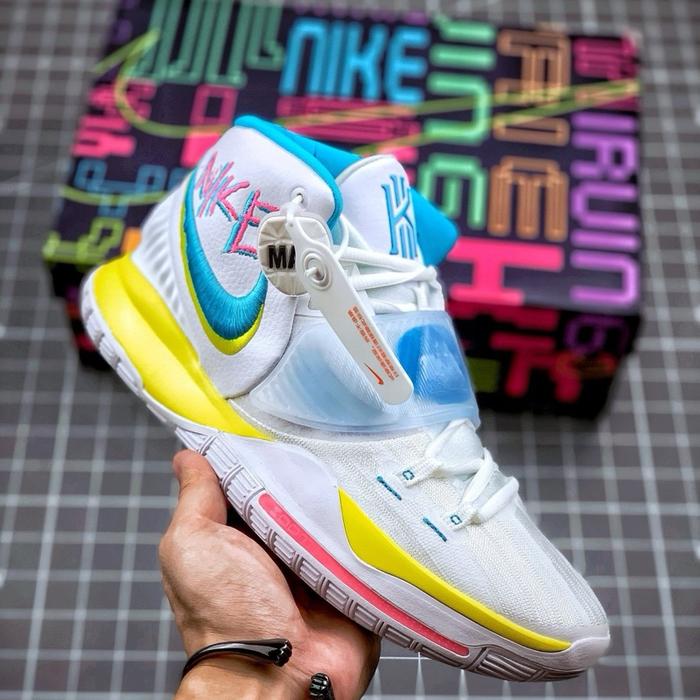 Sepatu Kyrie 6 Neon Graffiti