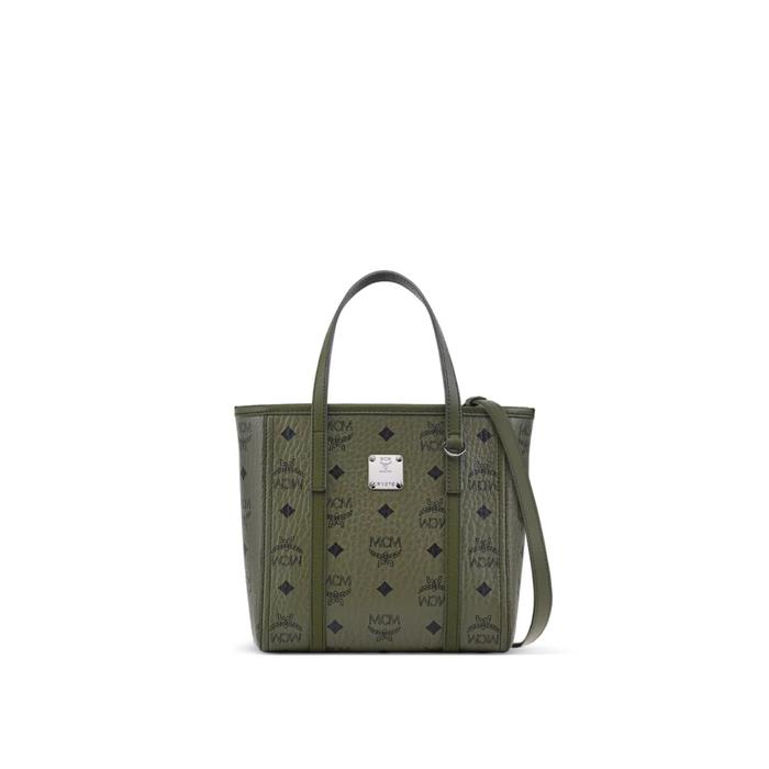 MCM Toni visetos mini tote bag  Khaki Moss